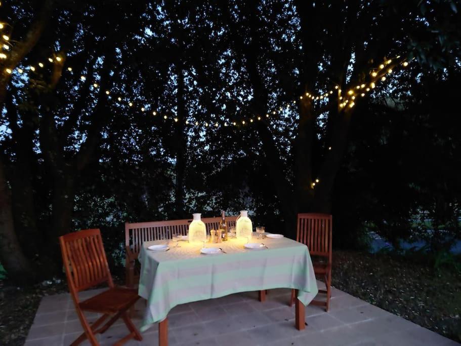Monestier  Entre Pierre Et Vigne - Charming Former Winery Farmhouse With Hot Tub & Swimming Pool מראה חיצוני תמונה